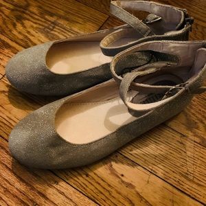 Seychelles glitter shoes with double straps